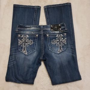 MISS ME Bootcut Blue Jeans sz 30